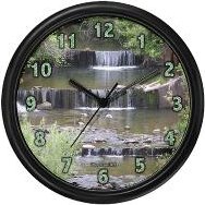 Mini Waterfalls Clock